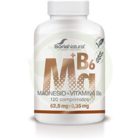 Magnésio + Vit. B6 1550mg. X 120 Liberação Sustentada Soria Natural