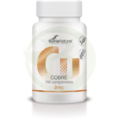 Cobre 250mg. X 150 Liberação sustentada Soria Natural