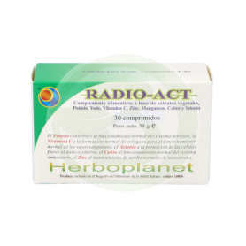 Radio-Act 30 G, 30 comprimidos Herboplanet