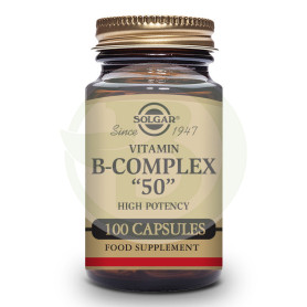 Vitamina B-Complex com Vit C 100 Cápsulas Solgar