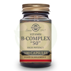 Vitamina B-Complex com Vit C 100 Cápsulas Solgar