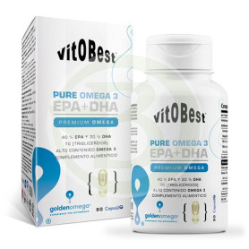 Pure Omega 3 Epa + Dha 90 Cápsulas Vit.O.Best