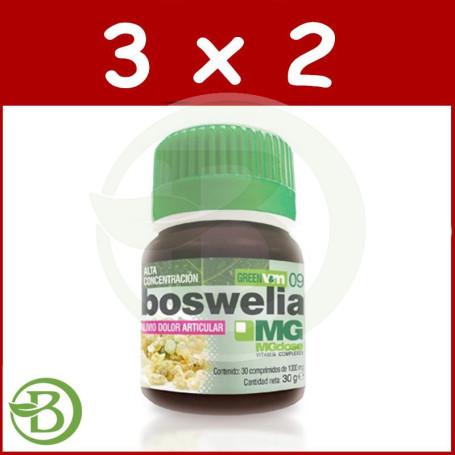 Pack 3x2 Boswelia 30 Comprimidos MgDose