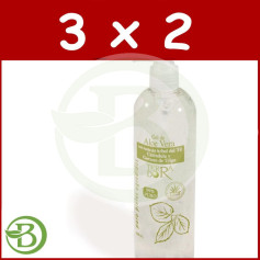 Pack 3x2 Gel Aloe Vera e Tea Tree Derbos