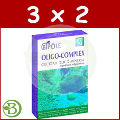 Pack 3x2 Bipole Oligo-Complex 20 Ampolas Intersa