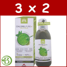 Embalagem 3x2 Clorelpure Metal Detox 500Ml. intersa