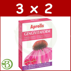 Embalagem 3x2 Aprolis Gengivitaform 20 Ampolas Intersa