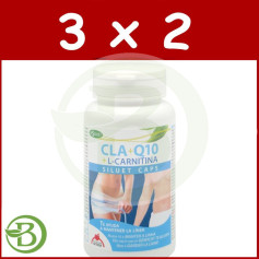 Pack 3x2 Bisiluet Cla Q10 45 Cápsulas Intersa