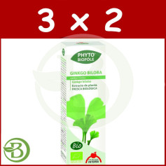 Pack 3x2 Phyto-Biopole Ginkgo Biloba BIO 50Ml. intersa