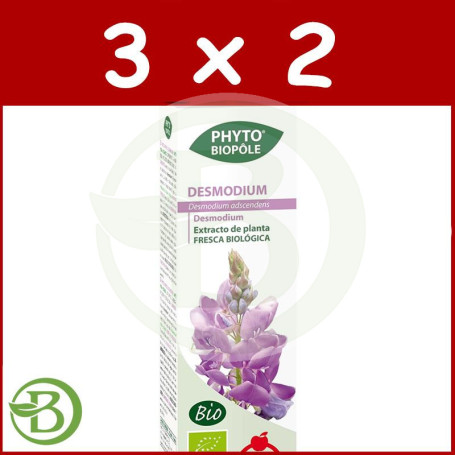 Pack 3x2 Phyto-Biopole Desmodium Bio 50Ml. Intersa