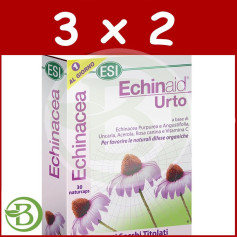 Pacote 3x2 Echinaid Urto 30 Cápsulas ESI - Trepat Diet