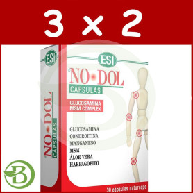 Pack 3x2 NoDol 30 Cápsulas ESI - Trepat Diet