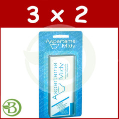 Embalagem 3x2 Aspartame Midy 500 Comprimidos Esi