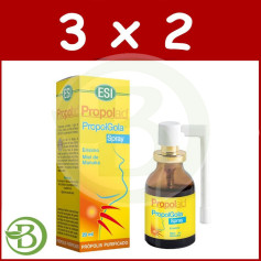 Pack 3x2 Propolgola Spray Oral com Mile Manuka 20Ml. esi