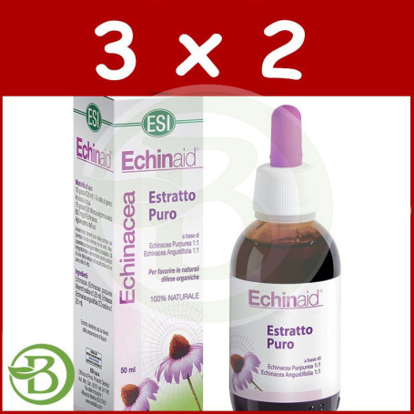 Pack 3x2 Echinaid Hidroalcohólico 50Ml. ESI - Trepat Diet