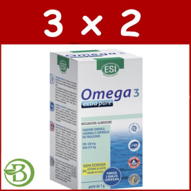 Pack 3x2 Omega 3 Extra Pure 120 Perlas Esi