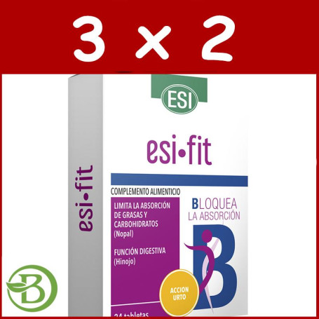 Pack 3x2 Fit Bloquea Urto 24 Tabletas Esi