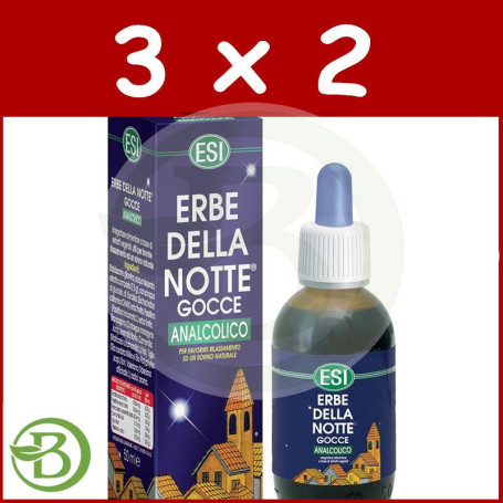 Pack 3x2 Erbe Notte Gotas 50Ml. ESI - Trepat Diet