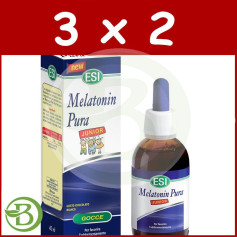 Pack 3x2 Pure Junior Melatonina 1Mg. 40ml. esi