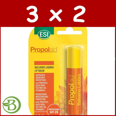 Pack 3x2 Propolaid Stick Labial 5,7Ml. ESI - Trepat Diet