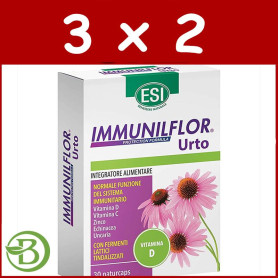 Pack 3x2 Immunilflor Urto 30 Cápsulas Esi