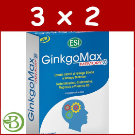 Pack 3x2 Ginkgomax Memory 30 Tabletas Esi