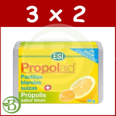 Pack 3x2 Propolaid Lemon Soft Tablet 50Gr. esi