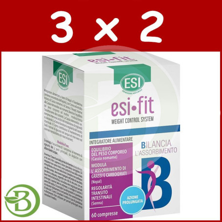 Pack 3x2 Fit Bloquea Mantenimiento 60 Comprimidos Esi