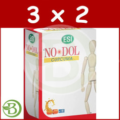 Pacote 3x2 Nodol Turmeric 10 Cápsulas Esi