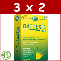 Pack 3x2 Batteril 900 30 Comprimidos ESI - Trepat Diet