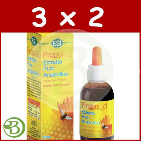 Pack 3x2 Propolaid Extracto Puro Sin Alcohol de Própolis 50Ml. ESI - Trepat Diet