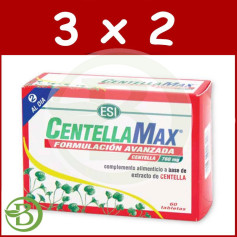 Embalagem 3x2 CentellaMax Formulação Avançada 60 Comprimidos ESI - Trepat Diet