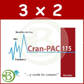 Pack 3x2 Cran-PAC 115 45 Cápsulas Espadiet