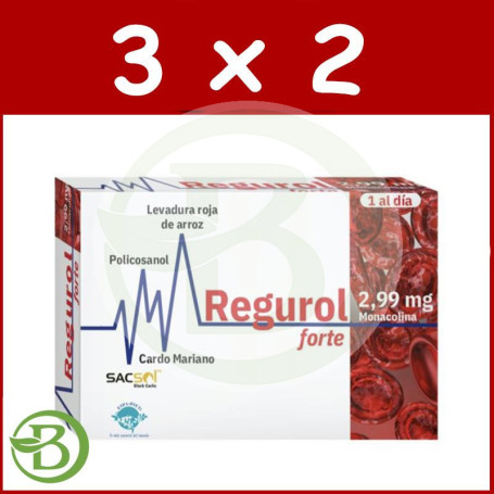 Pack 3x2 Regurol Forte 30 Cápsulas Espadiet