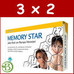 Pacote 3x2 Jelly Memory Star 20 Frascos Espadiet