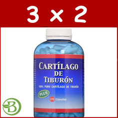 Pack 3x2 Cartílago Tiburón 270 Cápsulas Espadiet