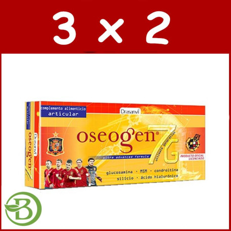 Pack 3x2 Oseogen 7G 20 Viales Drasanvi