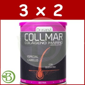 Pack 3x2 Collmar Colágeno Marino Especial Cabello 275Gr. Drasanvi