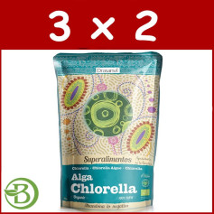 Pack 3x2 Algas Chlorella Bio 90Gr. Drasanvi