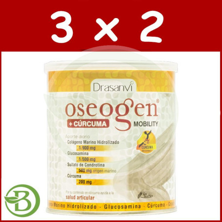 Pack 3x2 Oseogen Mobility 300Gr. Drasanvi