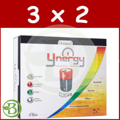 Pacote 3x2 Ynergy Energia Imediata 20 Frascos Drasanvi