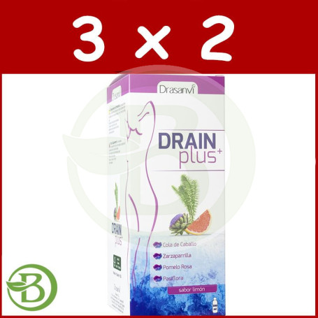 Pack 3x2 Drain Plus 500Ml. Drasanvi