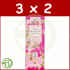 Embalagem 3x2 Óleo Orgânico de Rosa Mosqueta 50Ml. Drasanvi