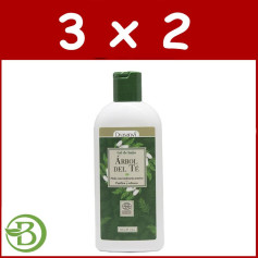 Pack 3x2 Gel de Banho Bio Tea Tree 250Ml. Drasanvi