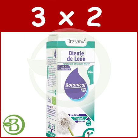 Pack 3x2 Glicerinado Diente De León Bio 50Ml. Drasanvi