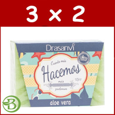 Pack 3x2 Sabonete Aloé Vera 100Gr. Drasanvi