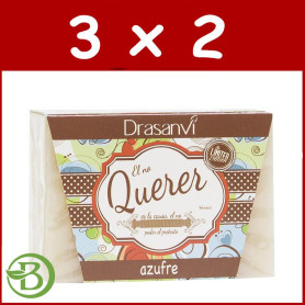 Pack 3x2 Jabón Azufre Zolfo 100Gr. Drasanvi