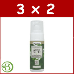 Pacote 3x2 Bio Tea Tree Removedor de Maquiagem Mousse 150 Ml Drasanvi