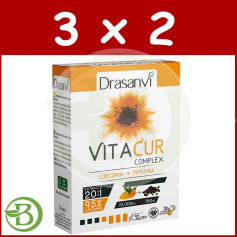 Pacote 3x2 Vitacur 36 Cápsulas Drasanvi