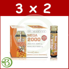 Pacote 3x2 Geléia Real Mega 2000Mg. marnys